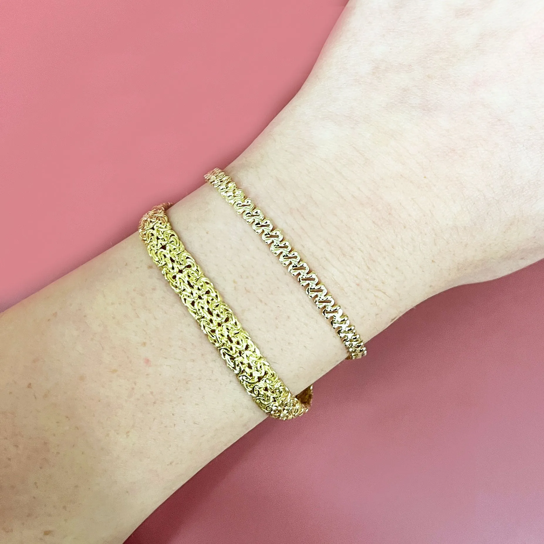 Gold Twist Bracelet