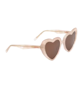 Heart Ivory Sunglasses