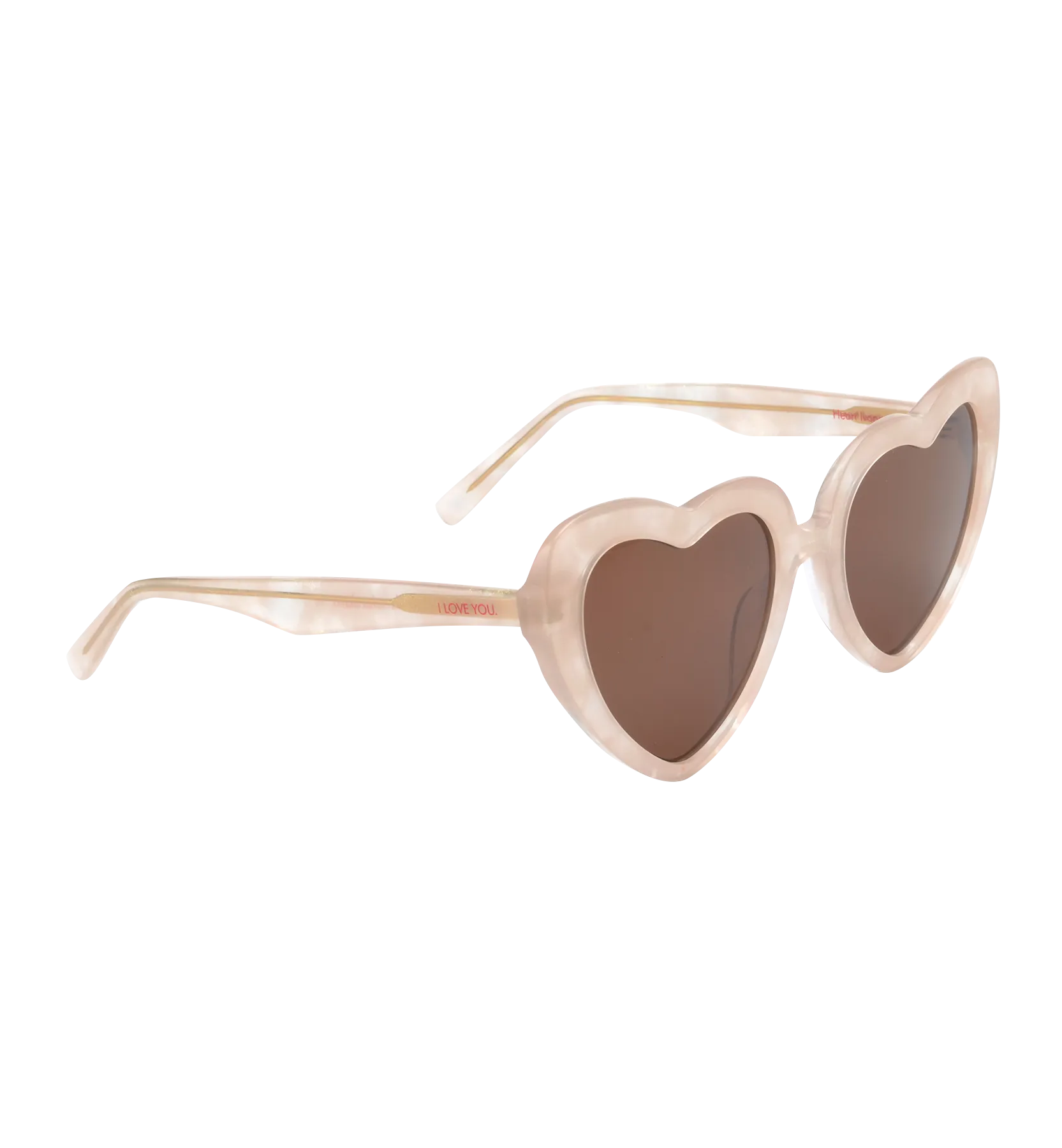 Heart Ivory Sunglasses