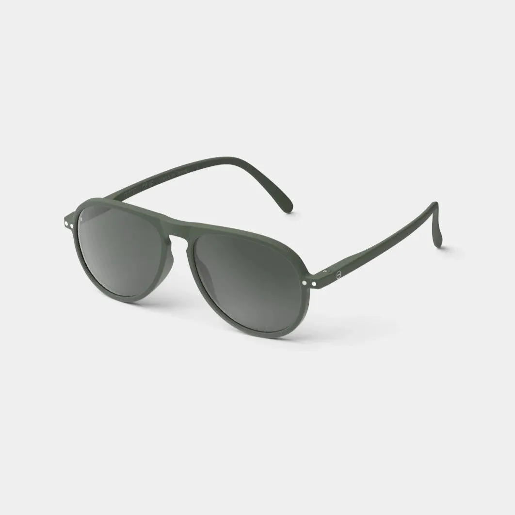 #I Sunglasses (Kaki Green)