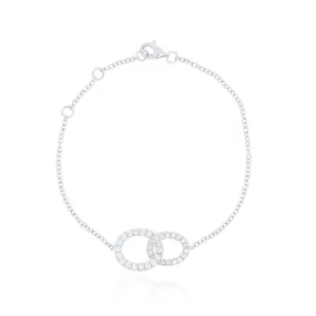 Interlocking Diamond Bracelet