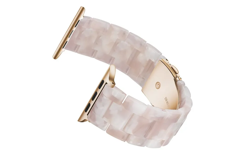 Ivory Tortoise Shell Bracelet Watch Band