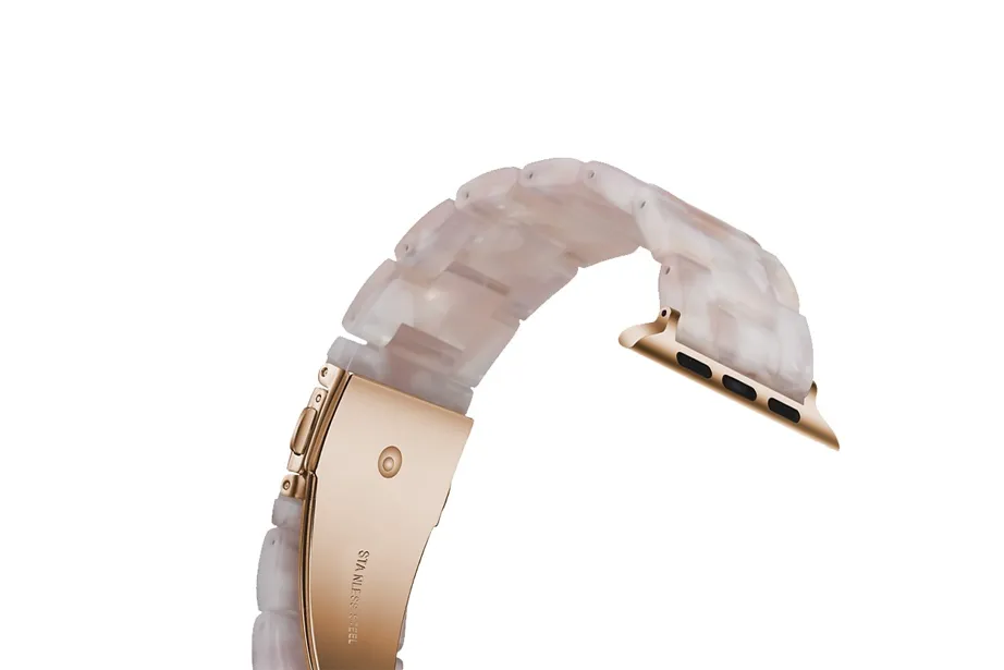 Ivory Tortoise Shell Bracelet Watch Band