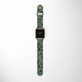 Khaki Leopard Apple Watch Strap