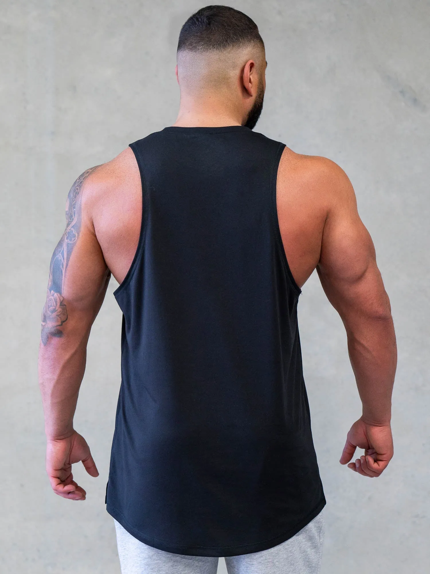 Legacy Drop Armhole Tank - Black