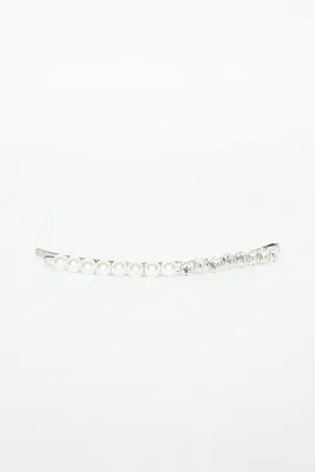 Long Pearl/Crystal Hair Slide