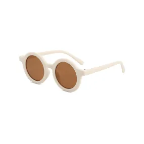 Matte Ivory Ava Baby Sunglasses