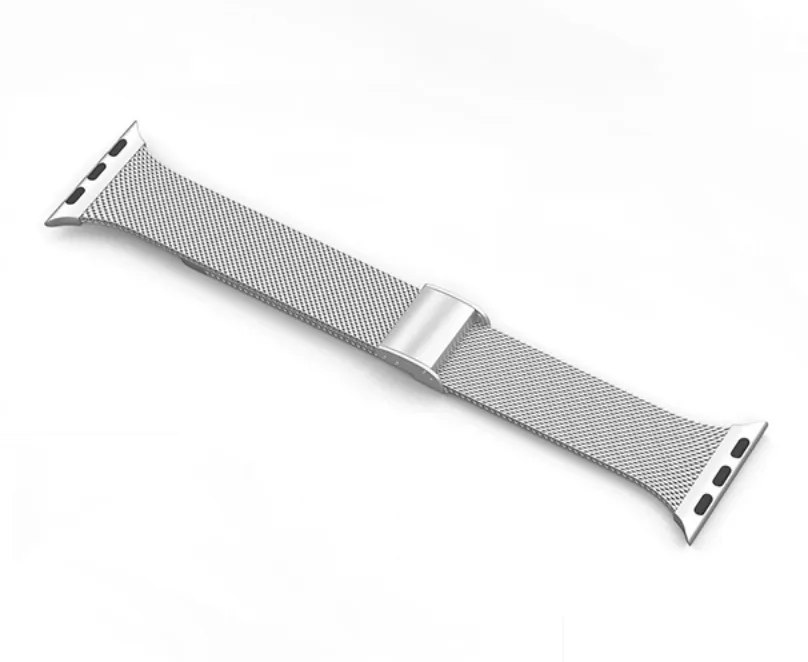 Milanese Apple Watch Strap - Silver