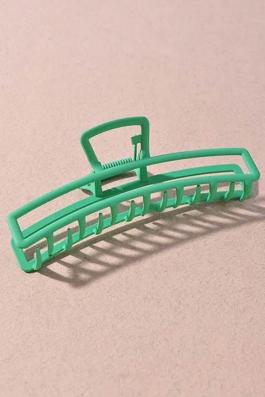 Mint Claw Clip