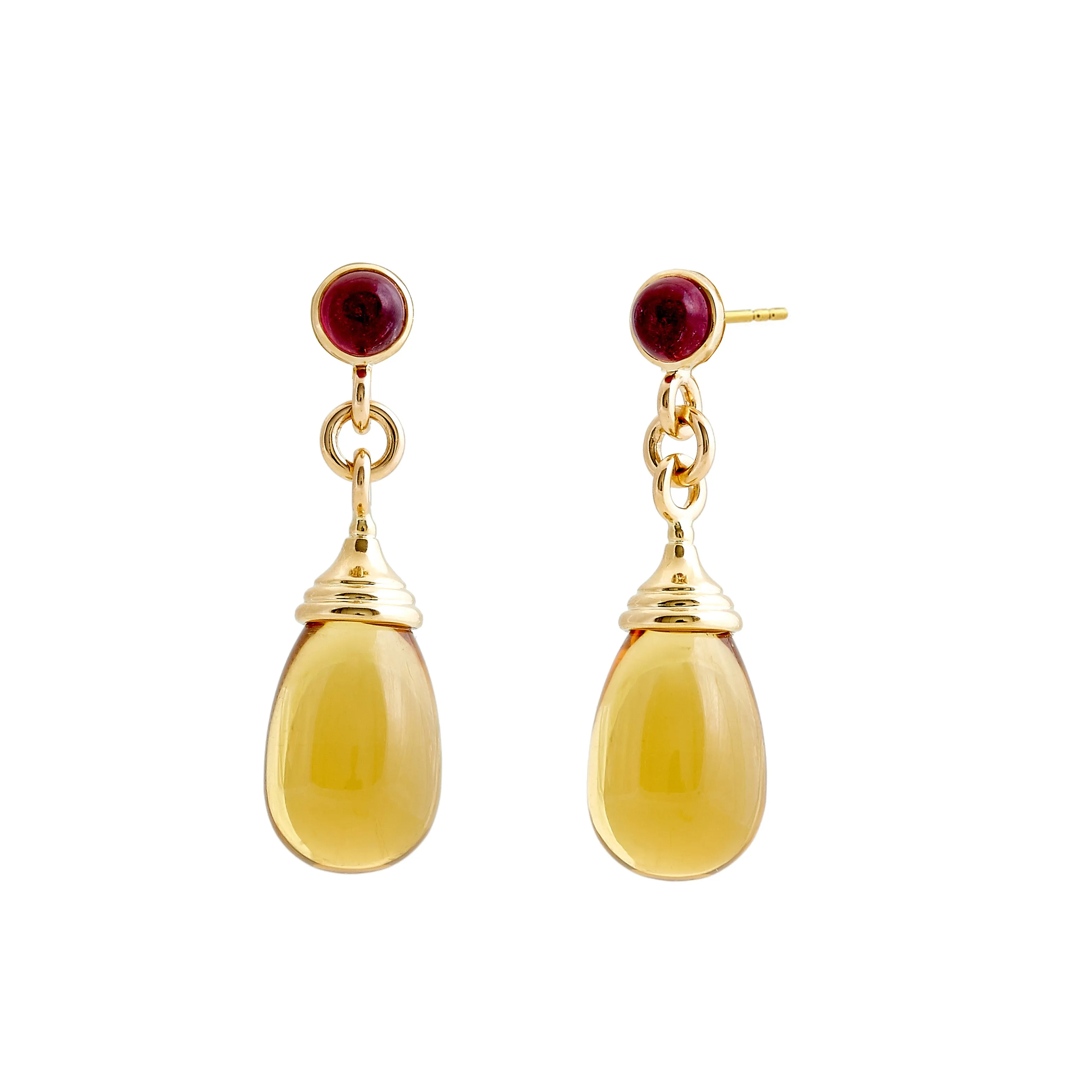 Mogul Large Gemstone Drop Earrings