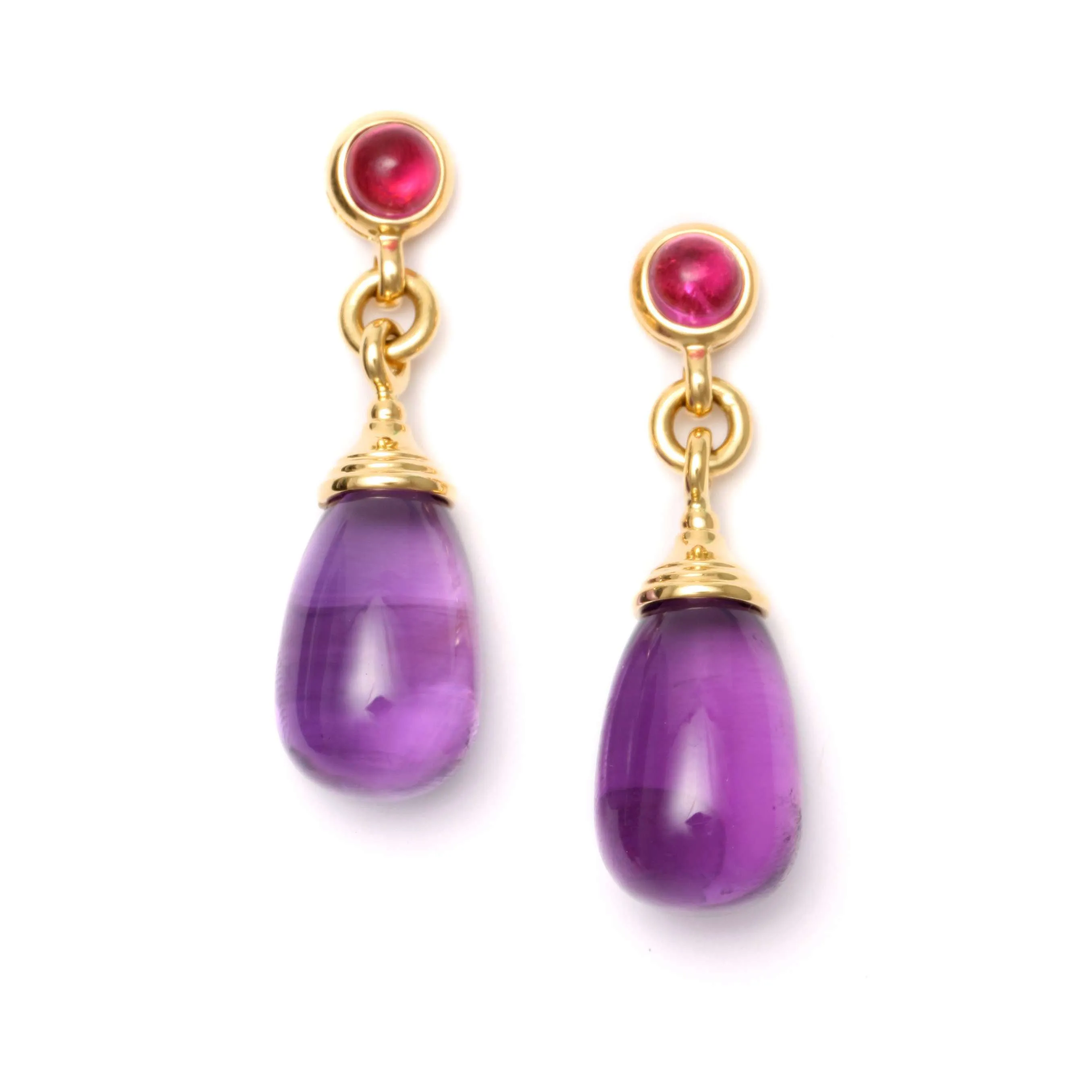 Mogul Large Gemstone Drop Earrings