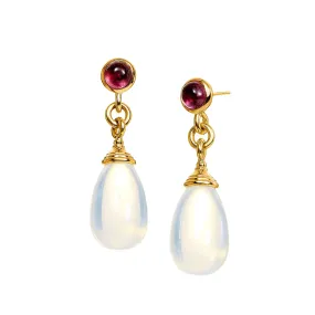 Mogul Large Gemstone Drop Earrings