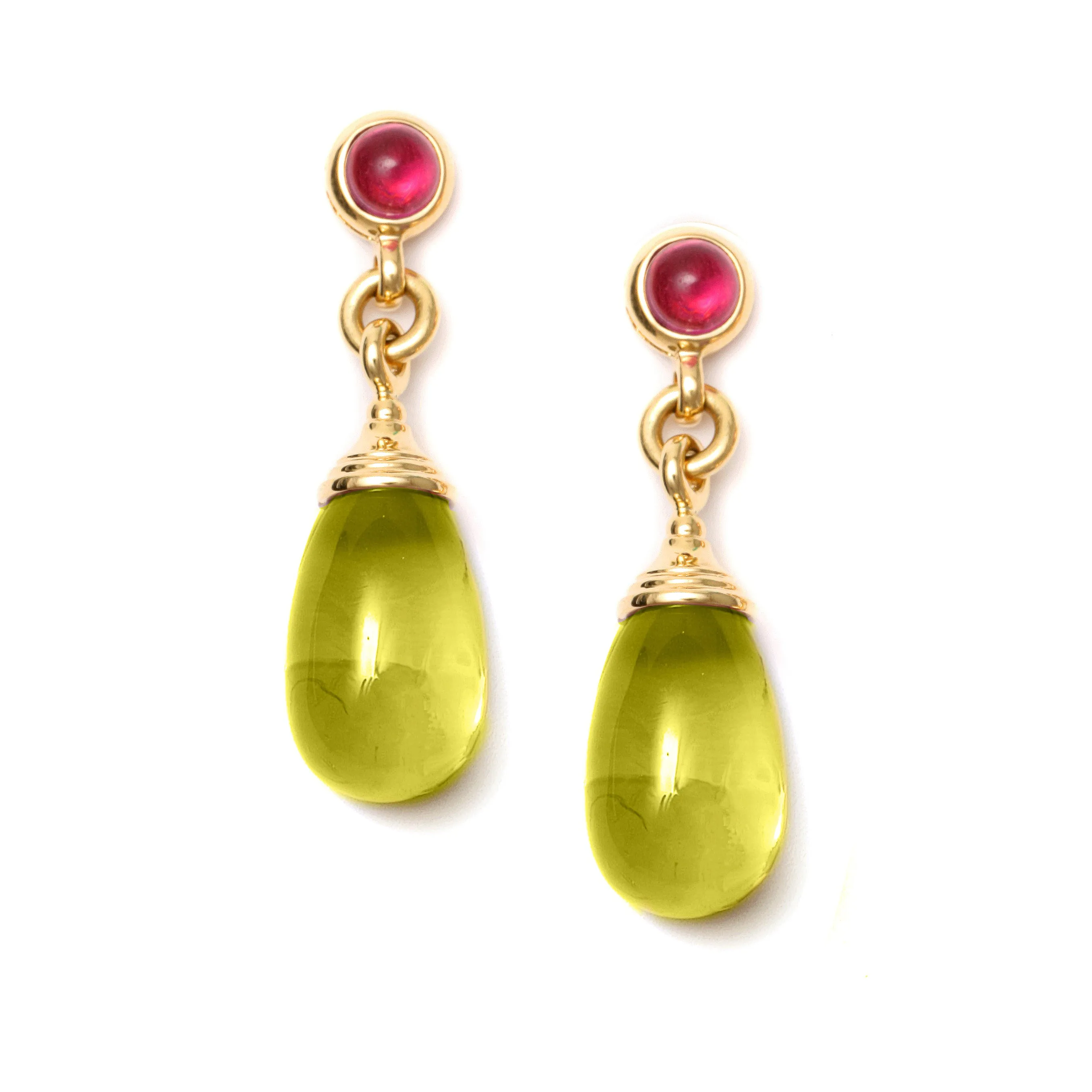 Mogul Large Gemstone Drop Earrings