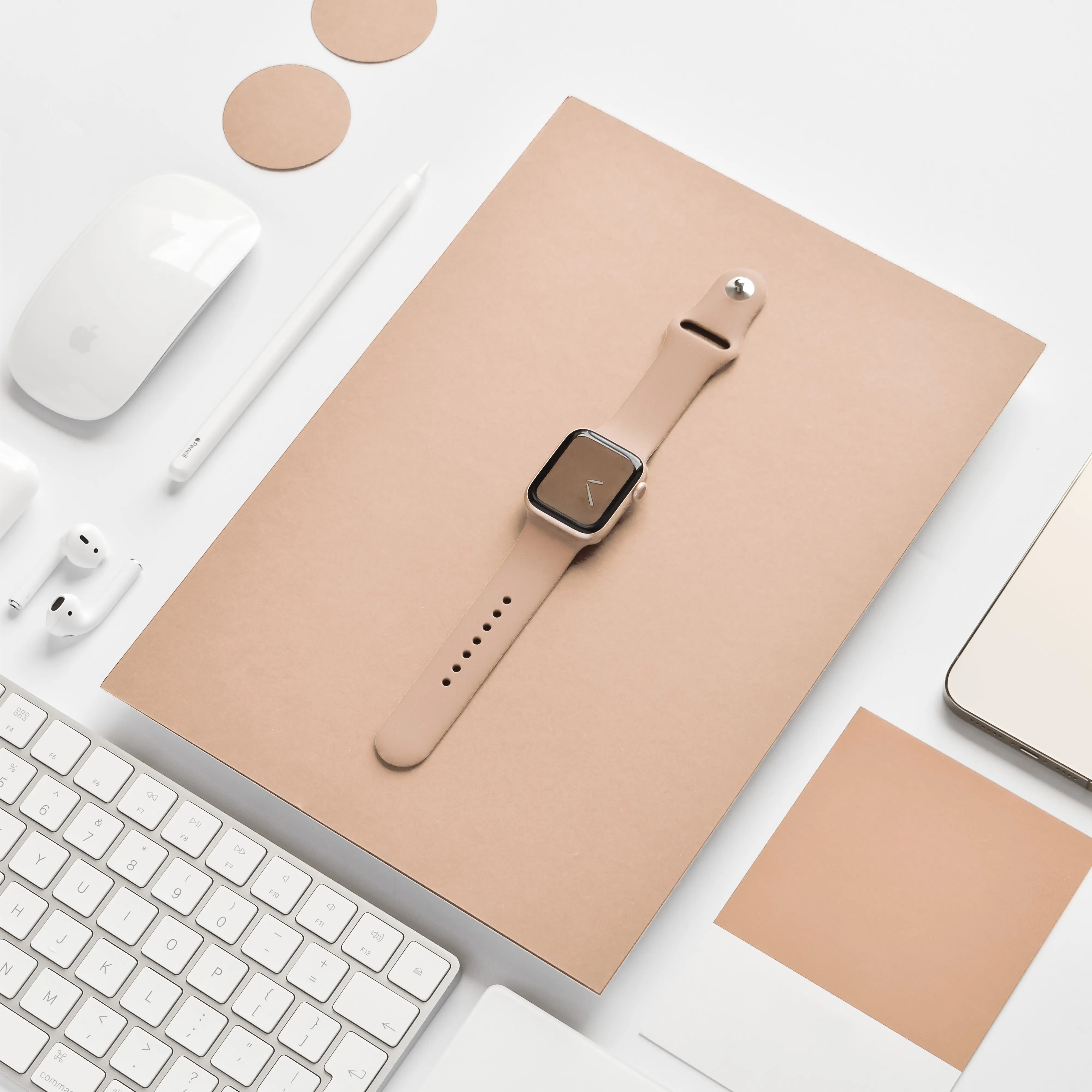 NAKD Apple Watch Strap - Cappuccino