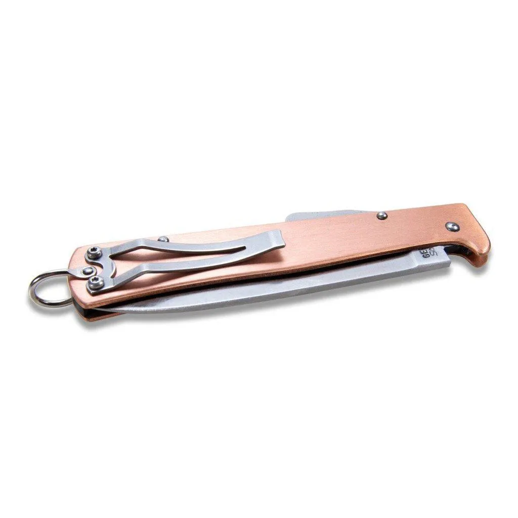 Otter Mercator Knife Large, Clip, Copper