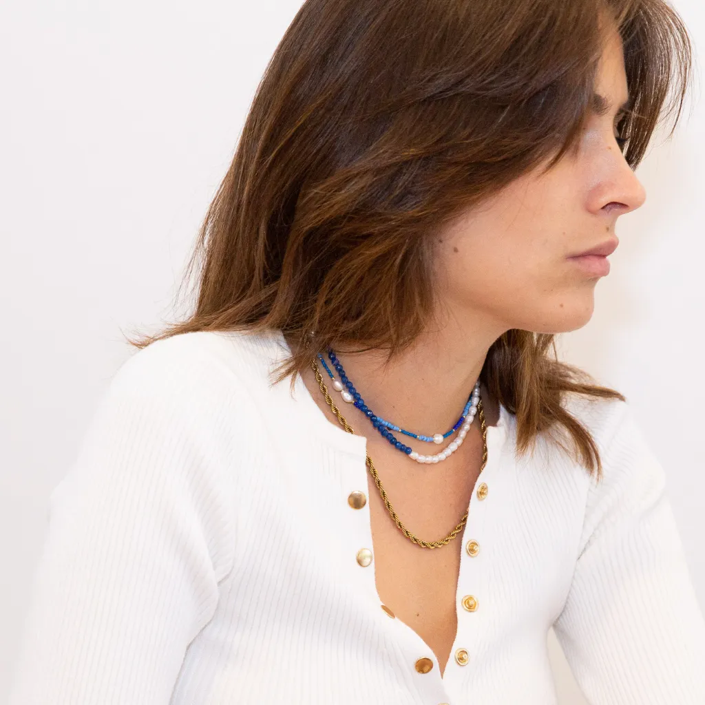 Patsy Necklace - Blue