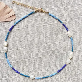 Patsy Necklace - Blue