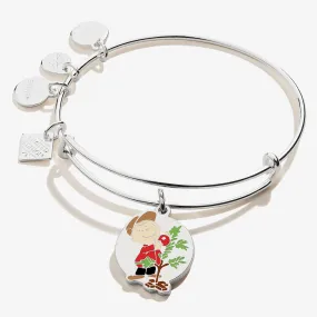 Peanuts Charlie Brown Christmas Tree Charm Bangle