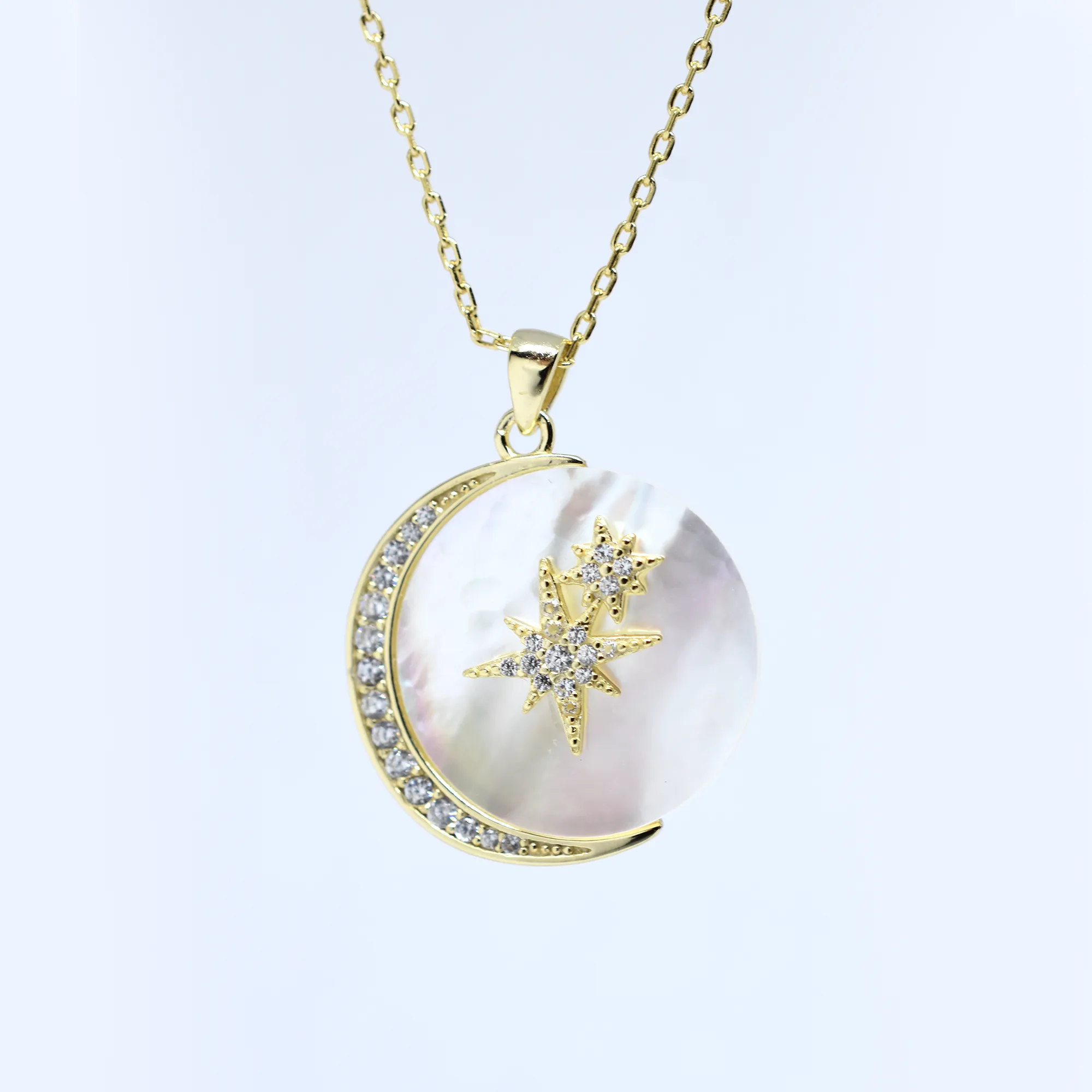 Pearl Moon Necklace