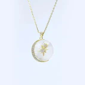 Pearl Moon Necklace