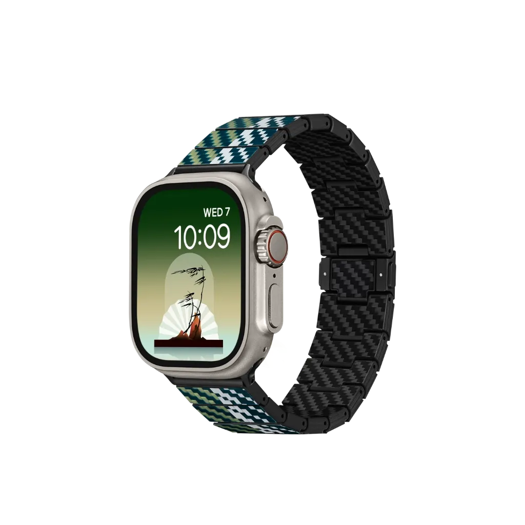 PITAKA  Carbon Fiber Watch Band for Apple Watch