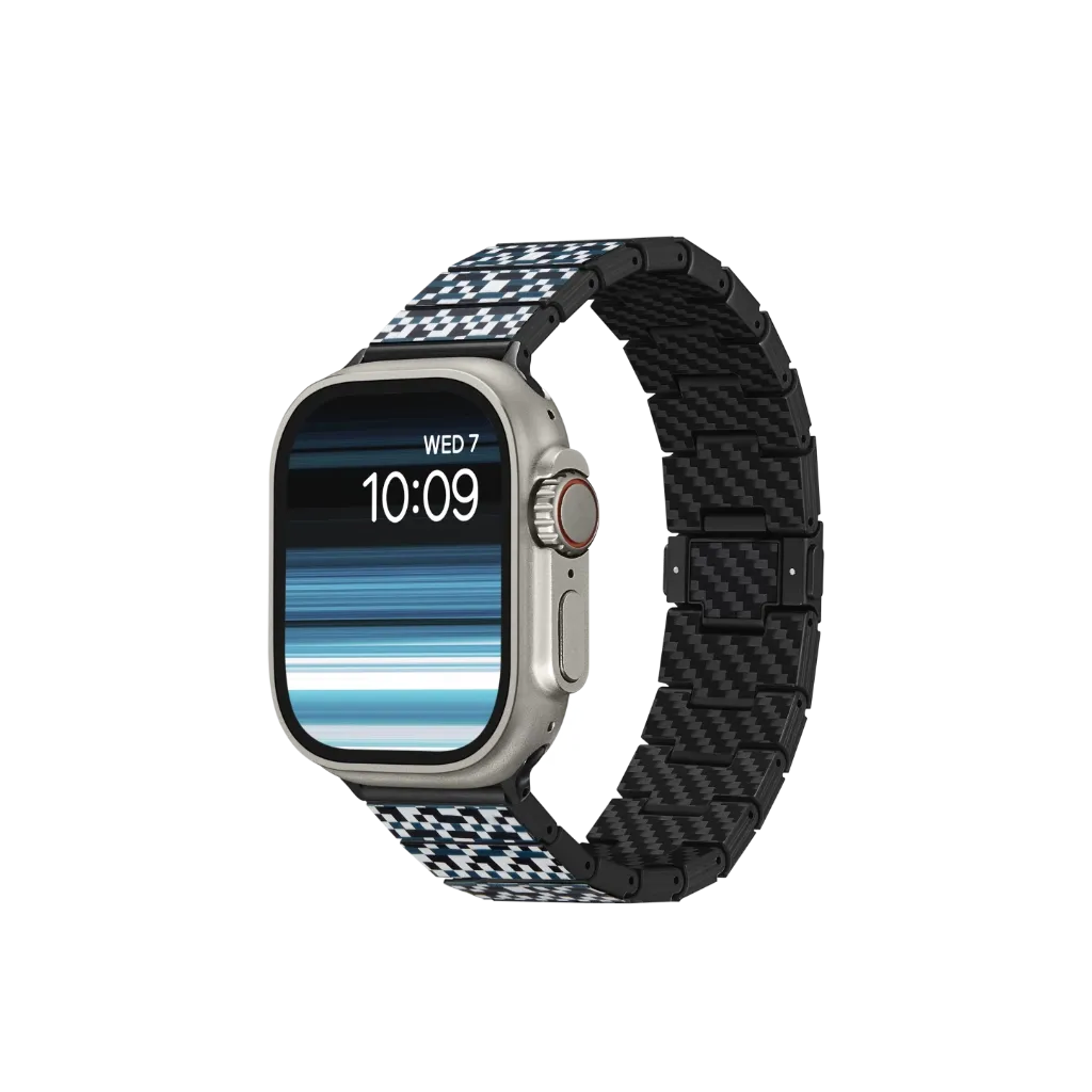 PITAKA  Carbon Fiber Watch Band for Apple Watch