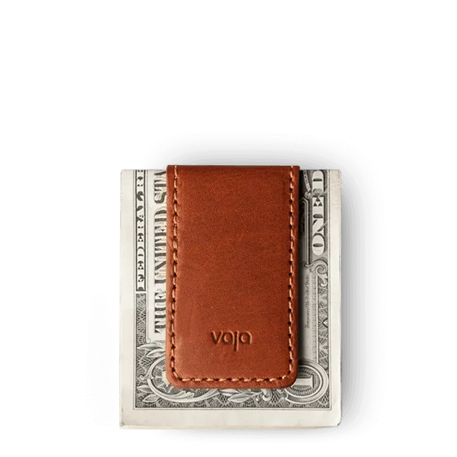 Premium Leather Money Clip