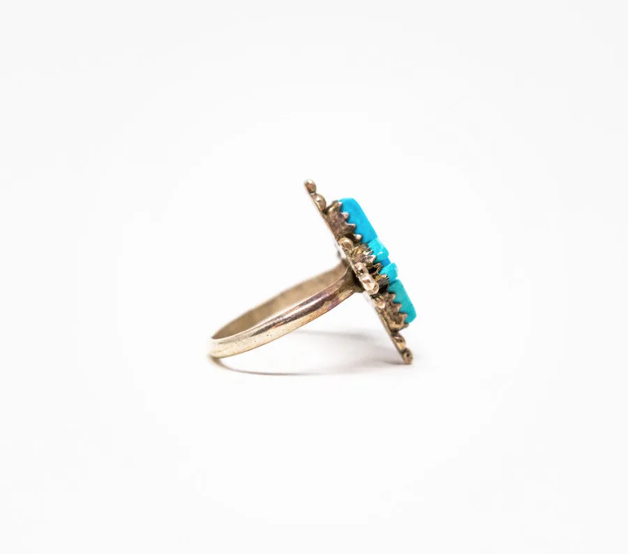 Prosperity Ring - Women’s Turquoise and Silver Jewelry