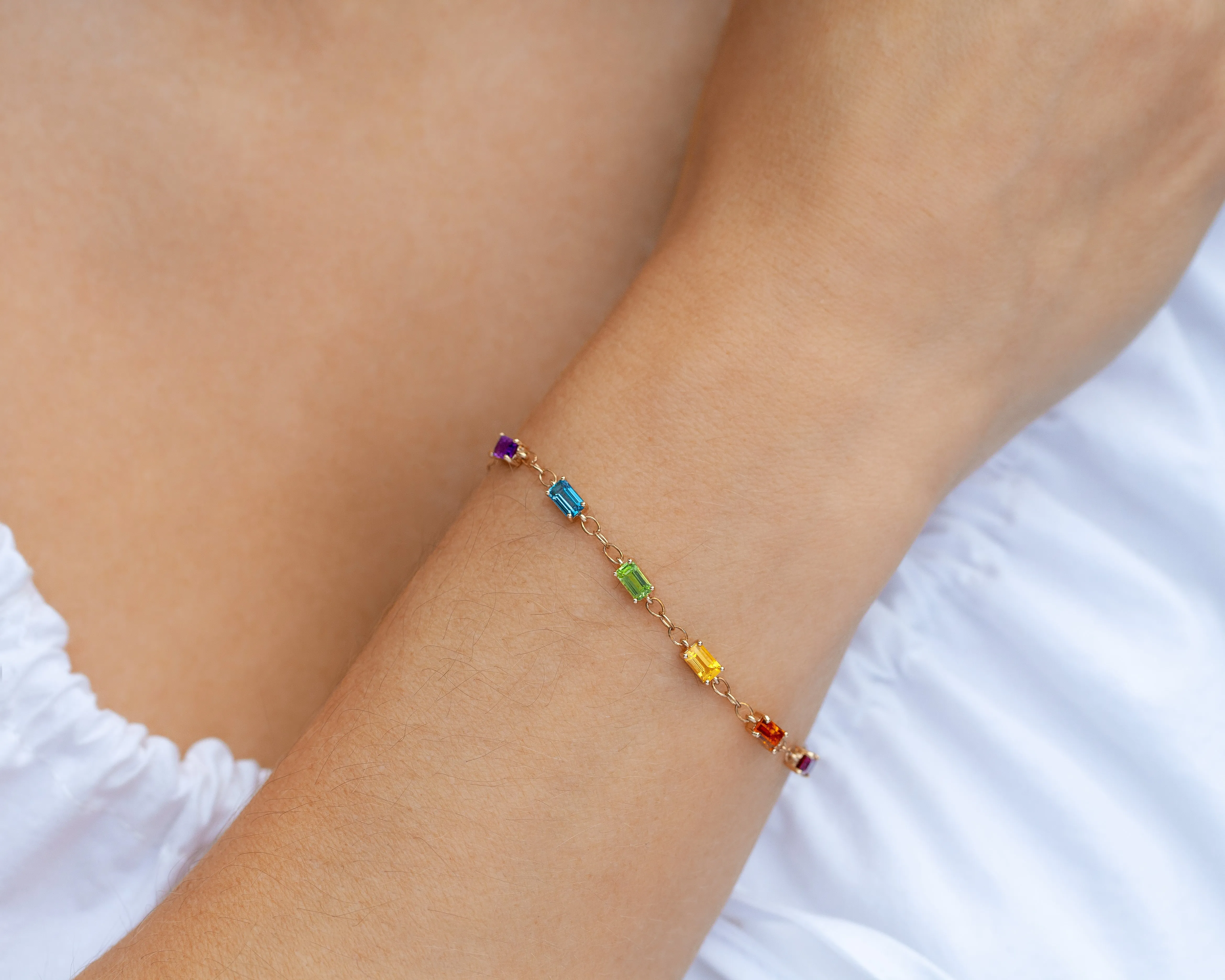 Rainbow Lucy Bracelet