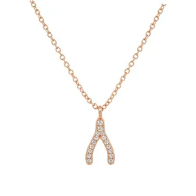 Reina Wishbone Necklace