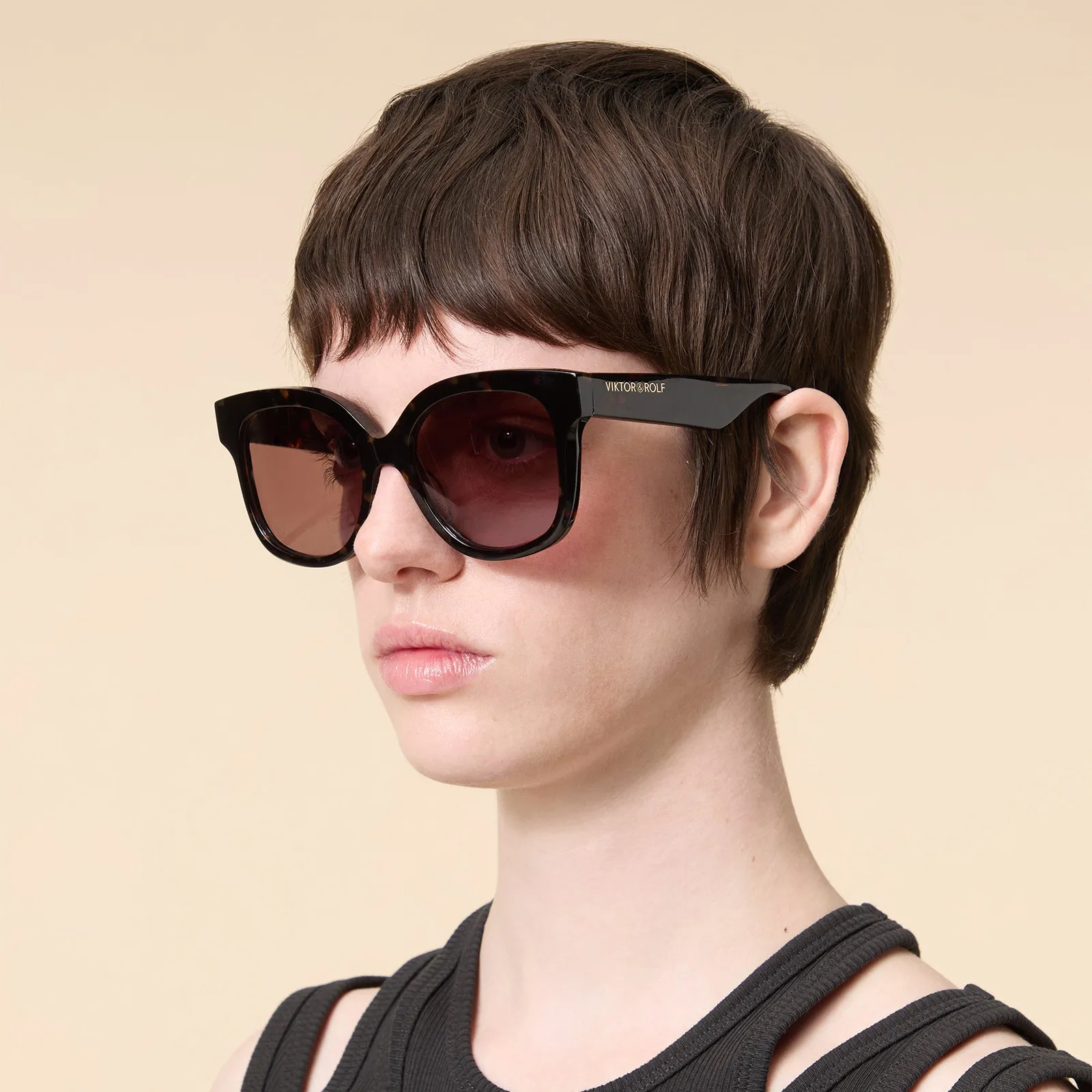 ROUND ACETATE SUNGLASSES