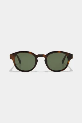 Round Frame Sunglasses Tortoise