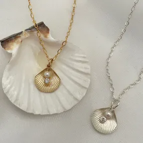 Seashell Charm Necklace