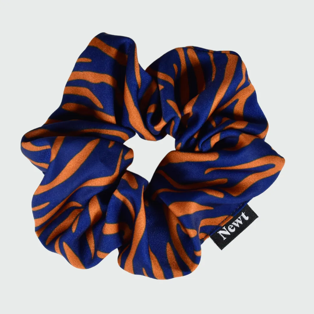 Shima Print Bronze Hair Scrunchie