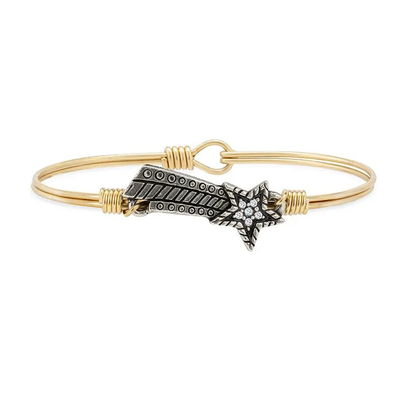 Shooting Star Bangle Bracelet