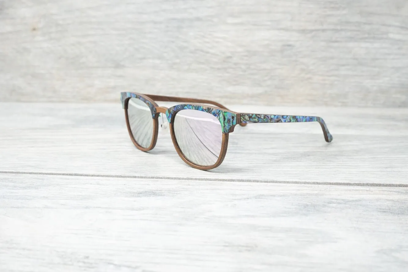 SLYK Abalone Shell Sunglasses