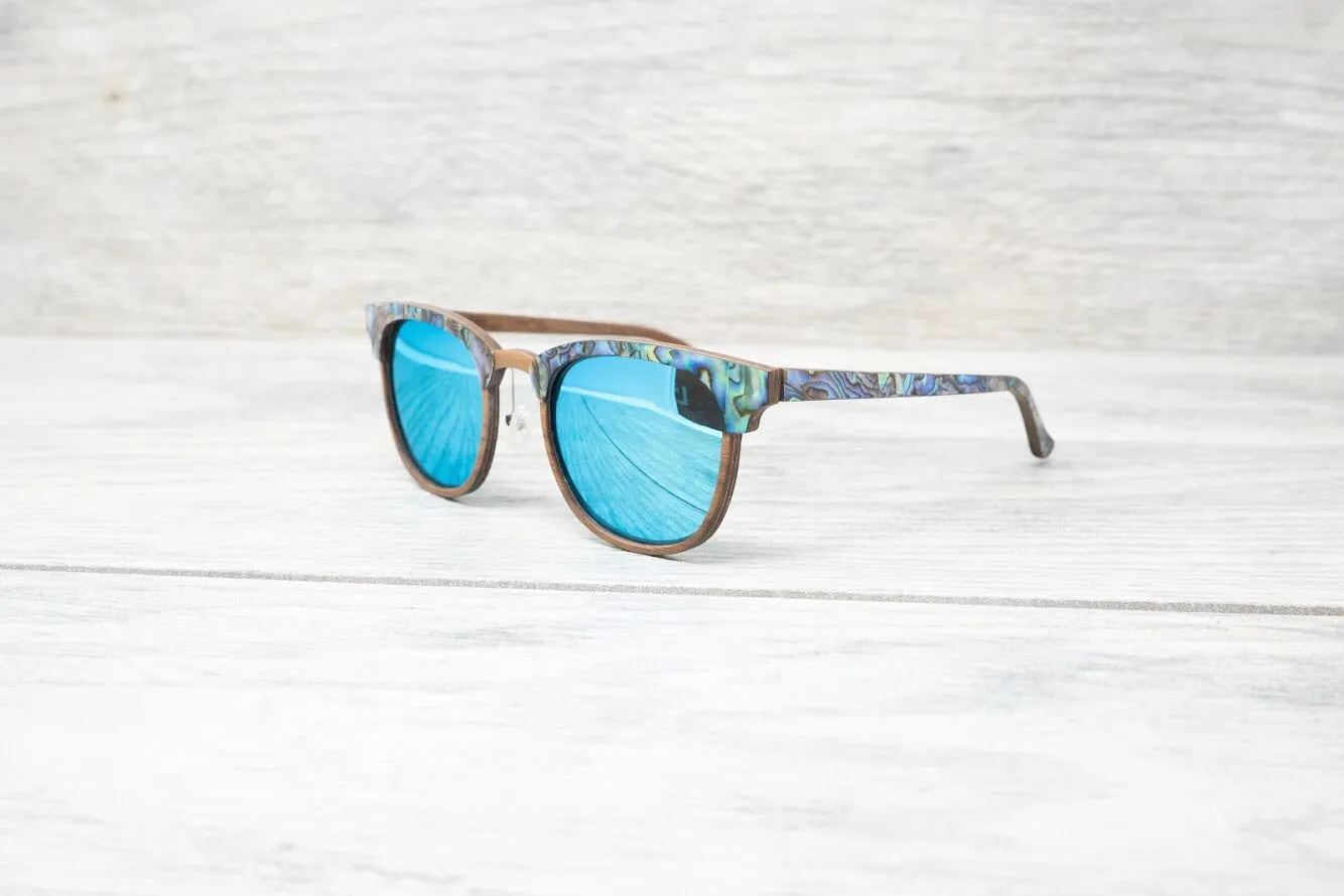 SLYK Abalone Shell Sunglasses