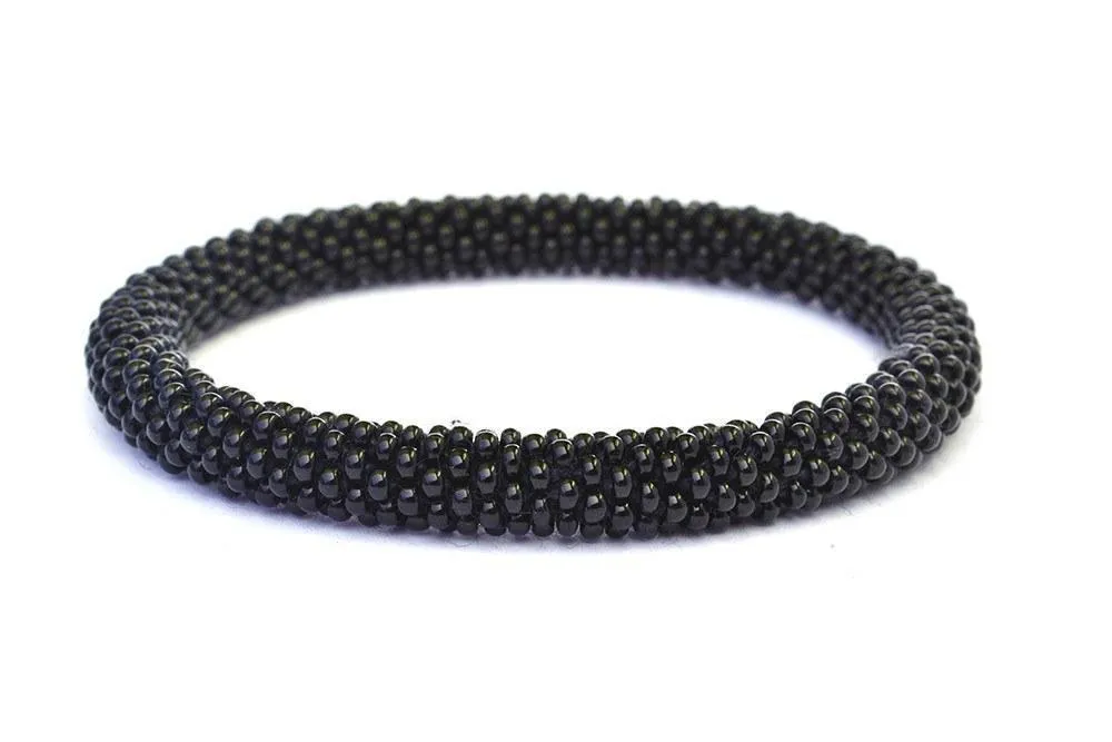 Solid Black Bracelet