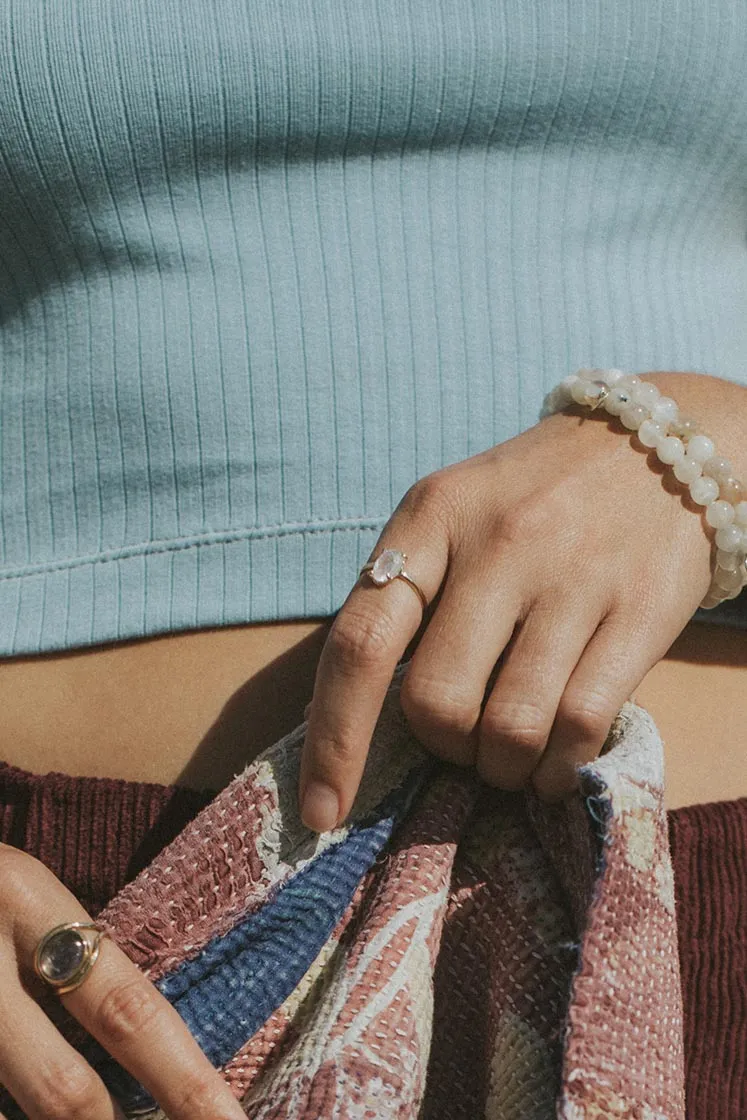 Stretchy Bracelet - Moonstone