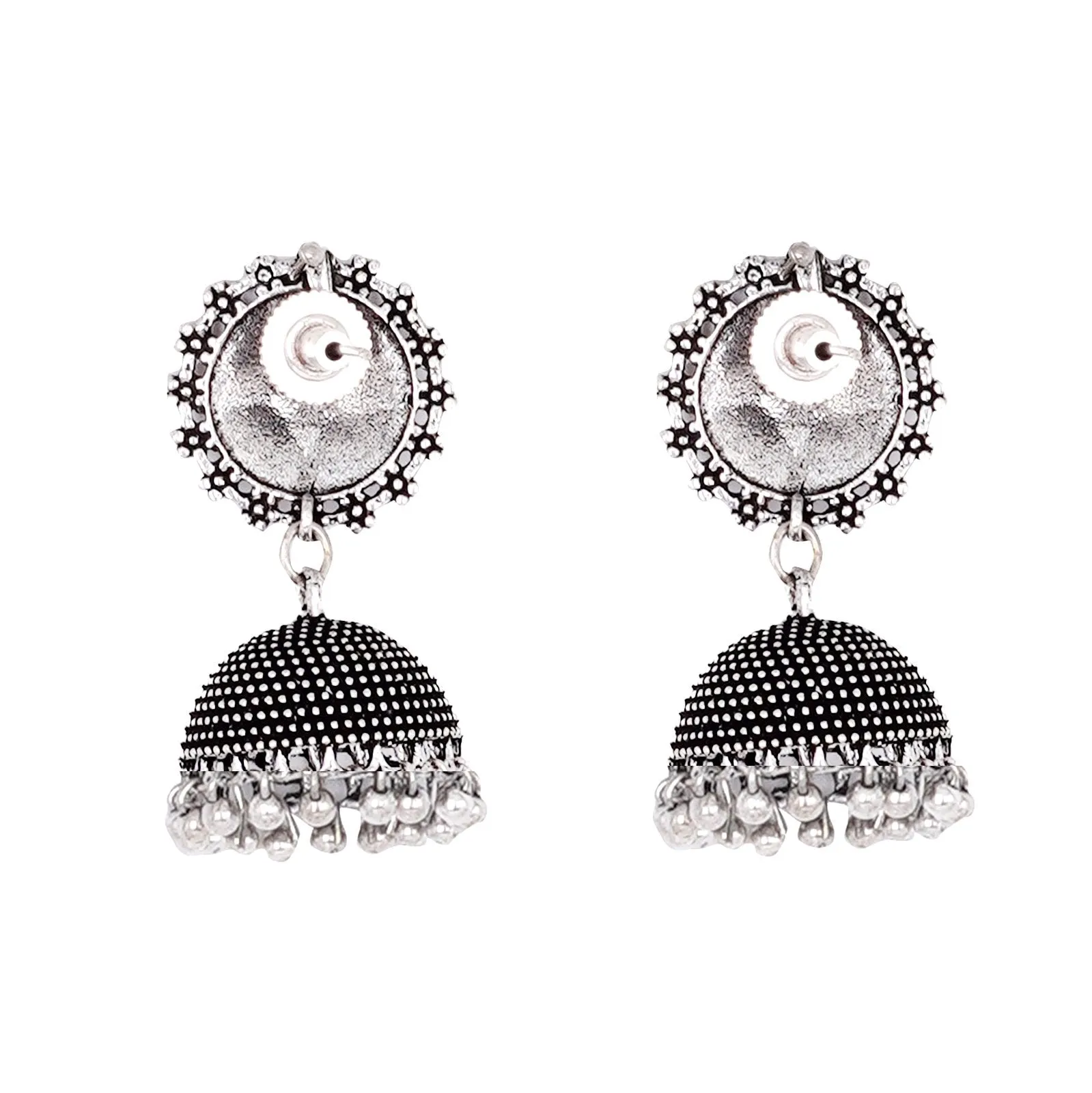 Teejh Eshal Silver Oxidised Jewelry Gift Set