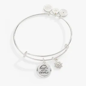 'The Best Is Yet To Come' Duo Charm Bangle