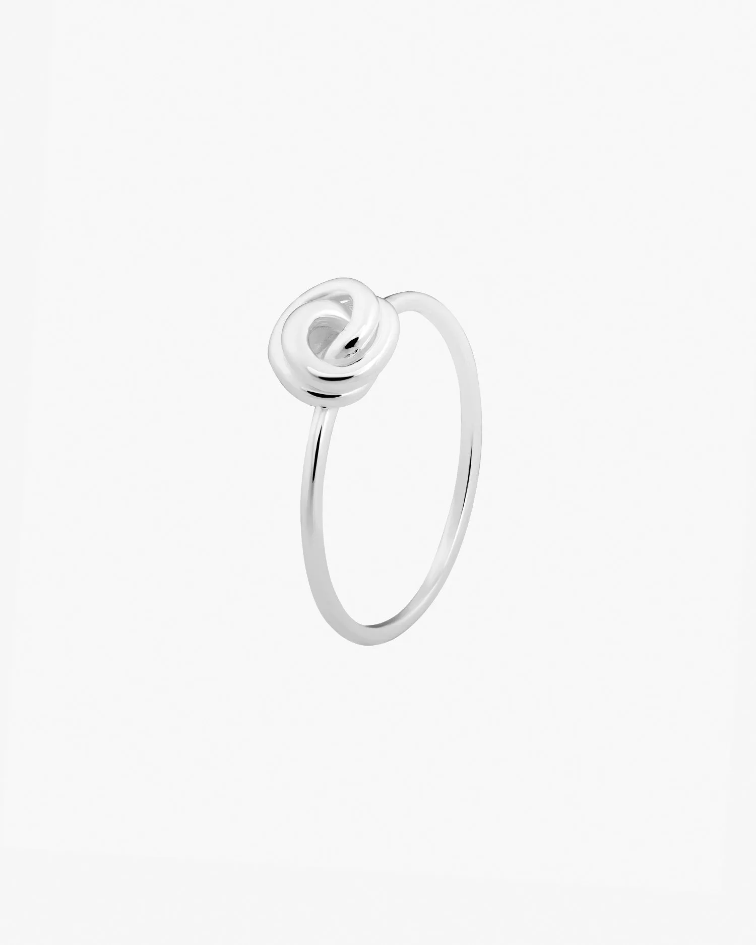 Unity drop ring silver