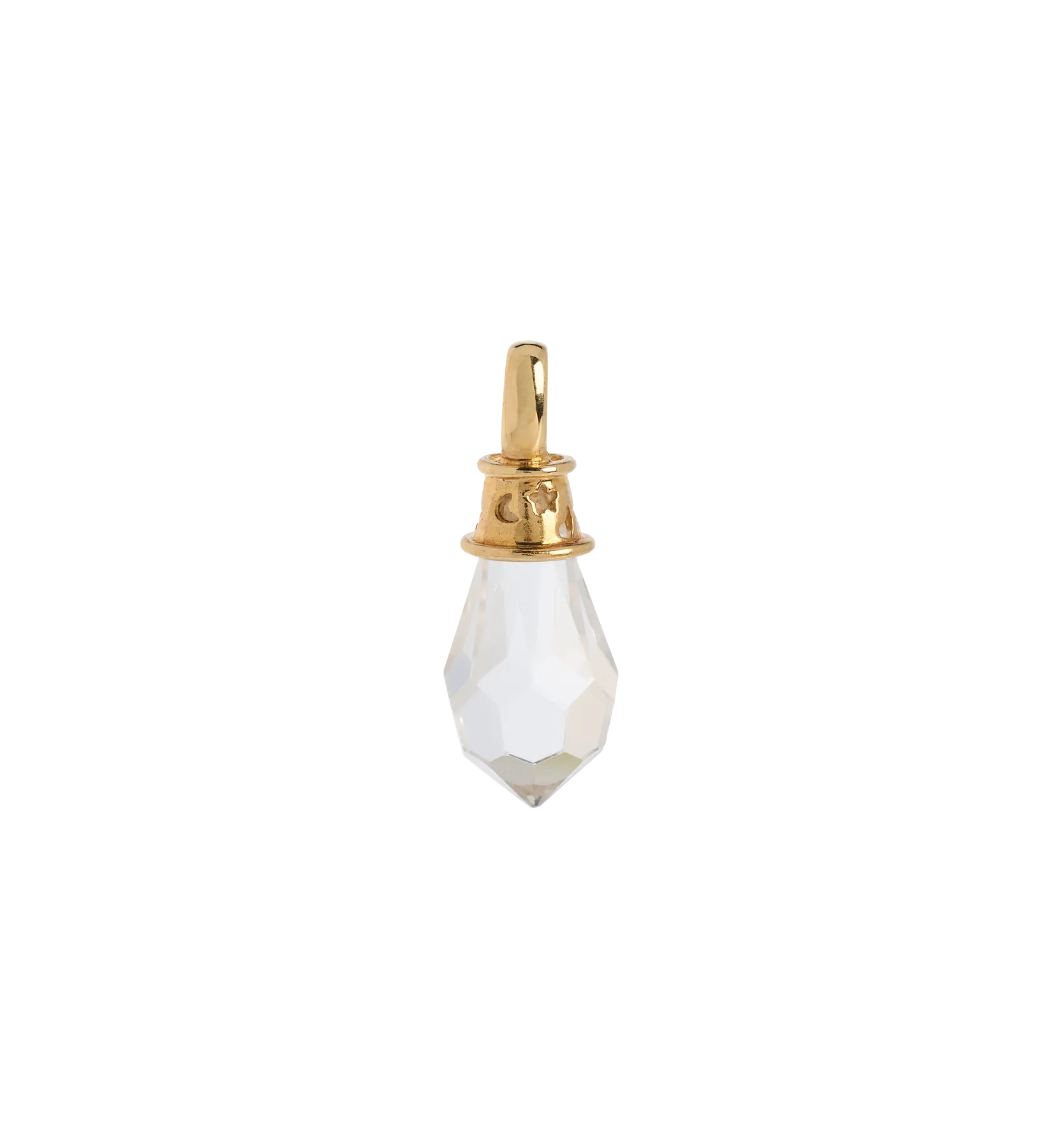 Vintage Crystal Drop Charm