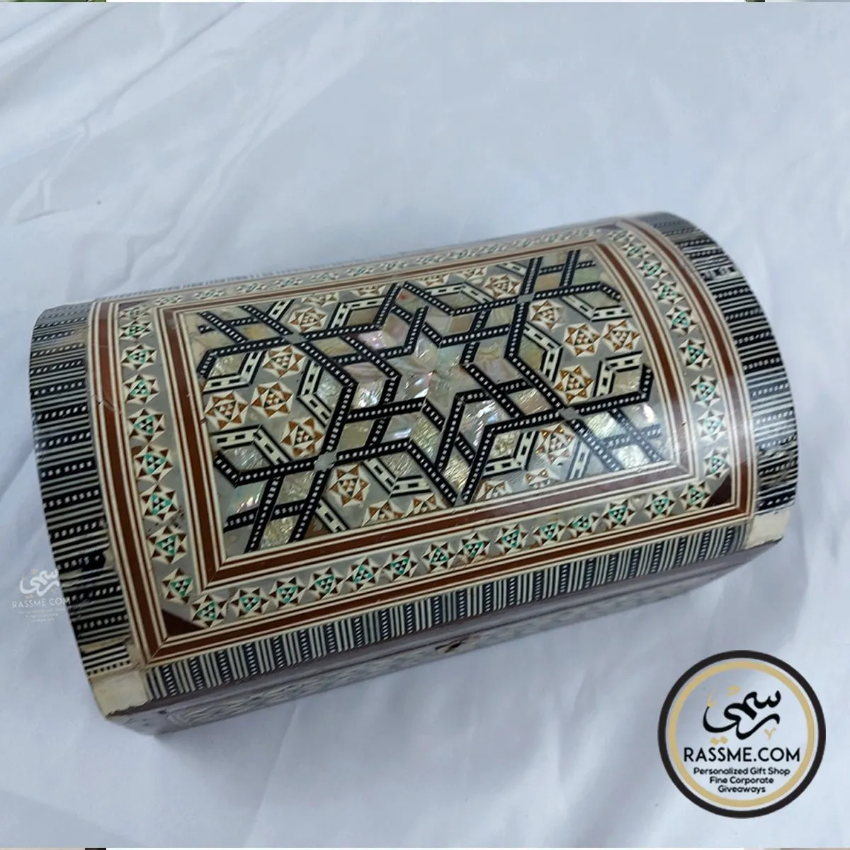 Wooden Arabesque Handcrafted Jewelry Box